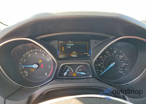 2015 Ford Focus Se from USA, damaged, VIN 1FADP3F26FL217184